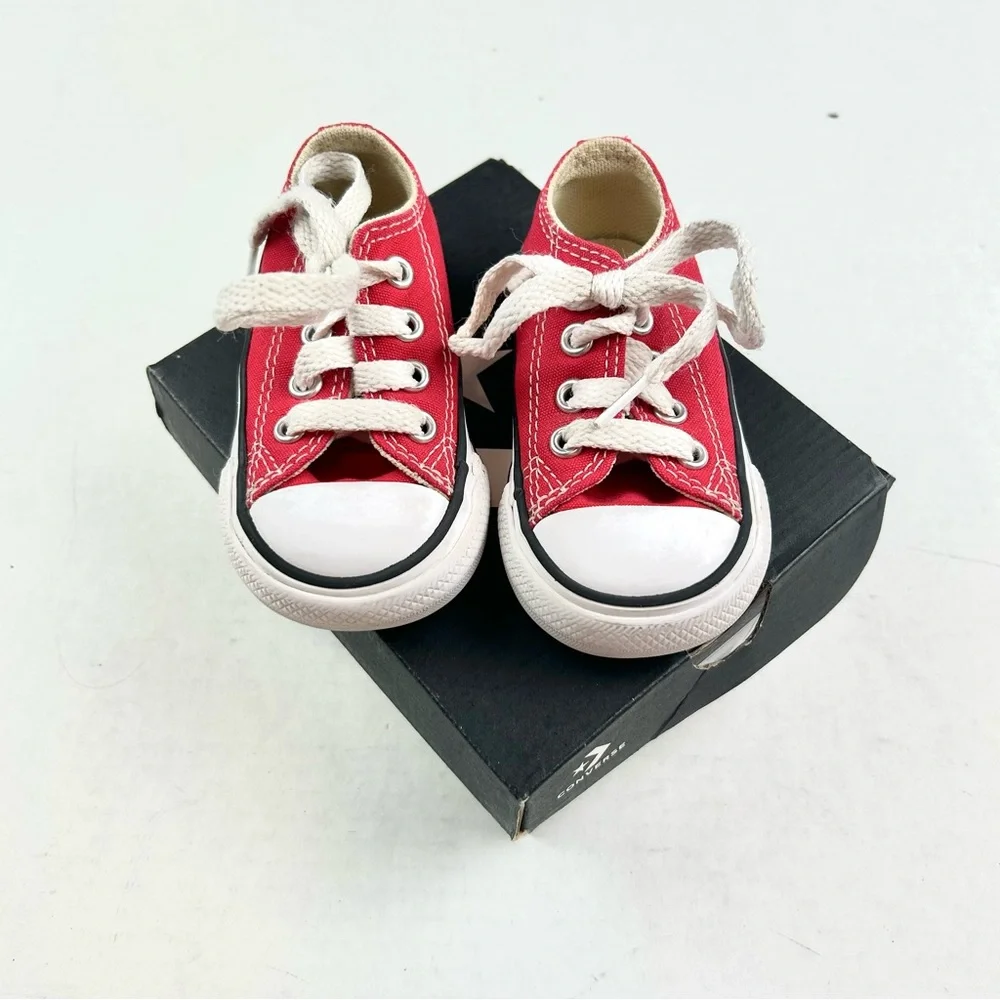 Converse Infant Red Sneakers